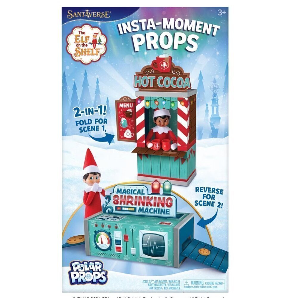 NWT Elf on the Shelf Polar Props Insta-Moment Hot Coca Magical Shrinking Machine